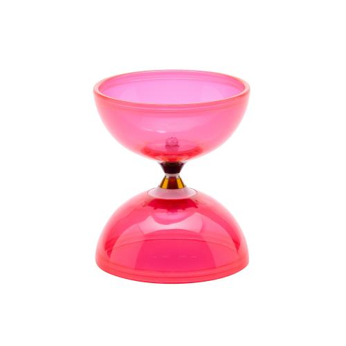 Schuldiabolo Orbit mit Freilaufachse und Handstäben - pink